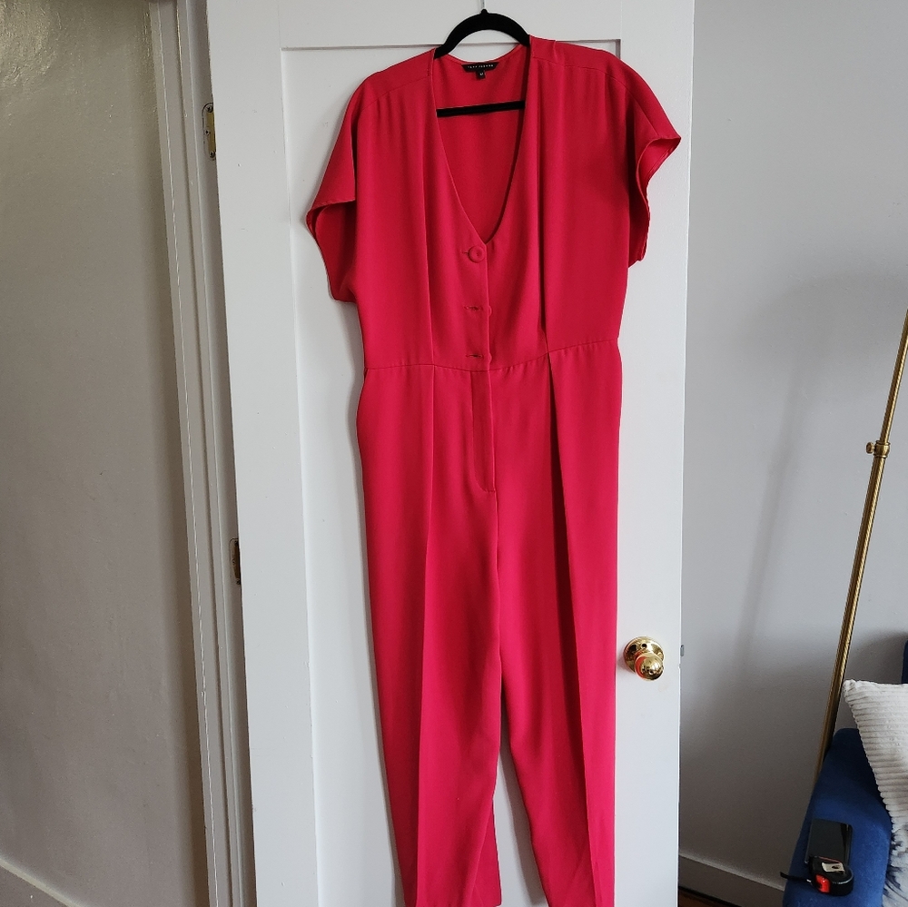 Tara Jarmon Jumpsuit hot pink